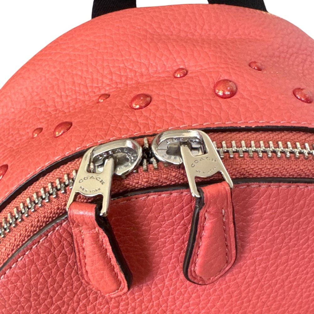 COACH Mini Charlie Backpack With Studs - Picture 5 of 13